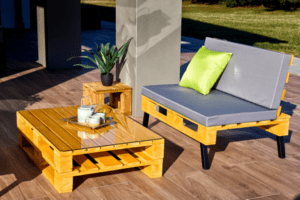 Kanapa Ogrodowa loft - Meble z Palet 120x80cm PRIMA