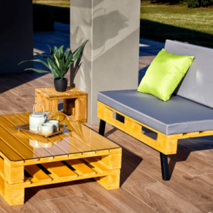 Kanapa Ogrodowa loft - Meble z Palet 120x80cm PRIMA