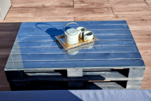 Stolik Kawowy CLASSIC - Meble Z Palet - 120x80cm