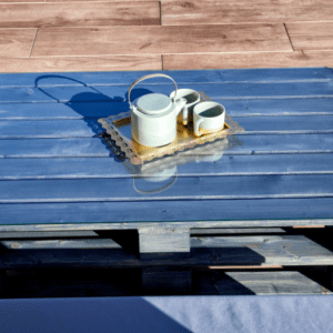 Stolik Kawowy CLASSIC - Meble Z Palet - 120x80cm