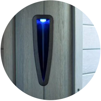 Narożne oświetlenie LED